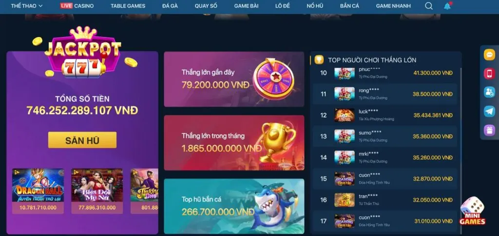 Thưởng nạp tiền hàng ngày/tuần